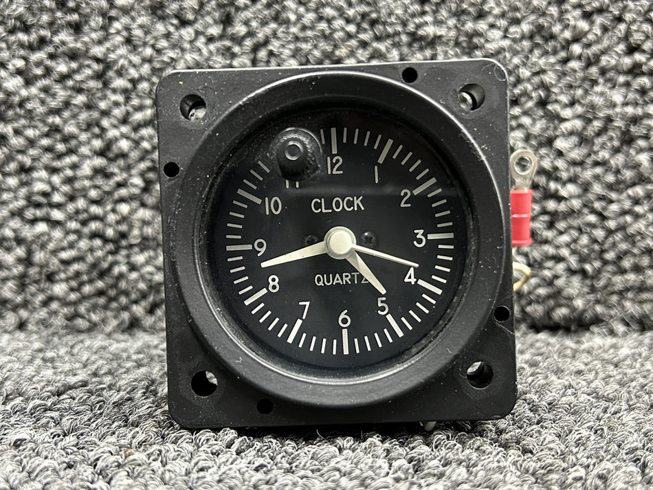 MD90-8 (Alt: A072-8) Mid-Continent Electric Clock with Mod (Lighted, 8-32V)