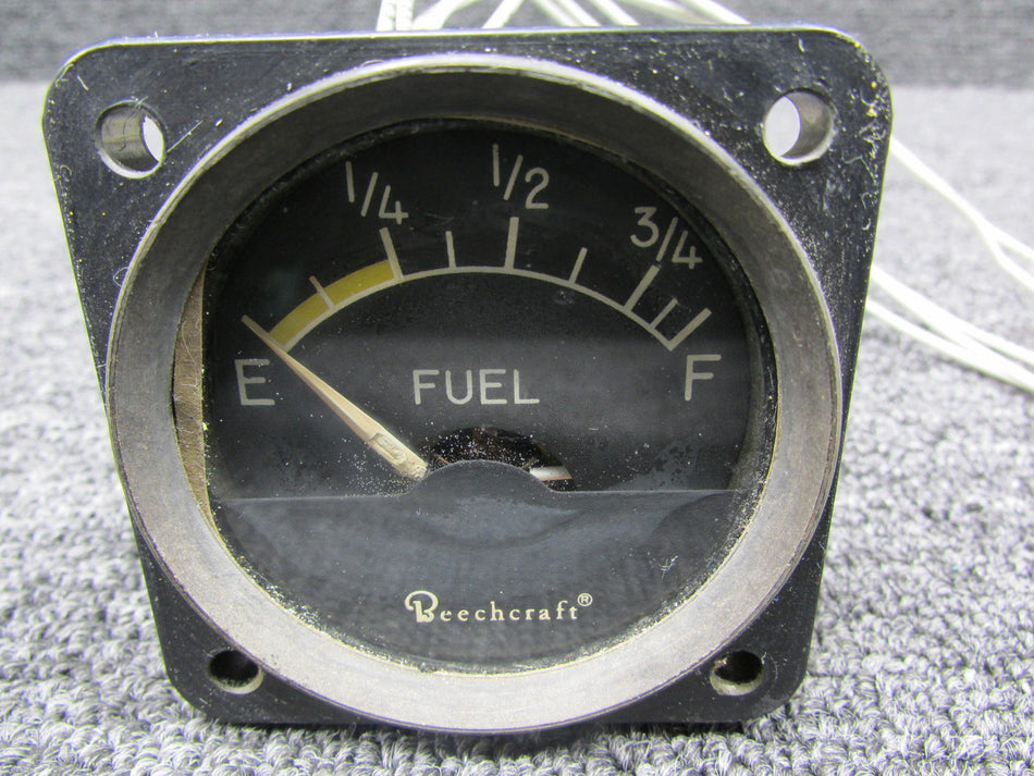 A-1156-9 (Alt: 58-380050-9) Hickok Fuel Quantity Indicator (Worn Face)