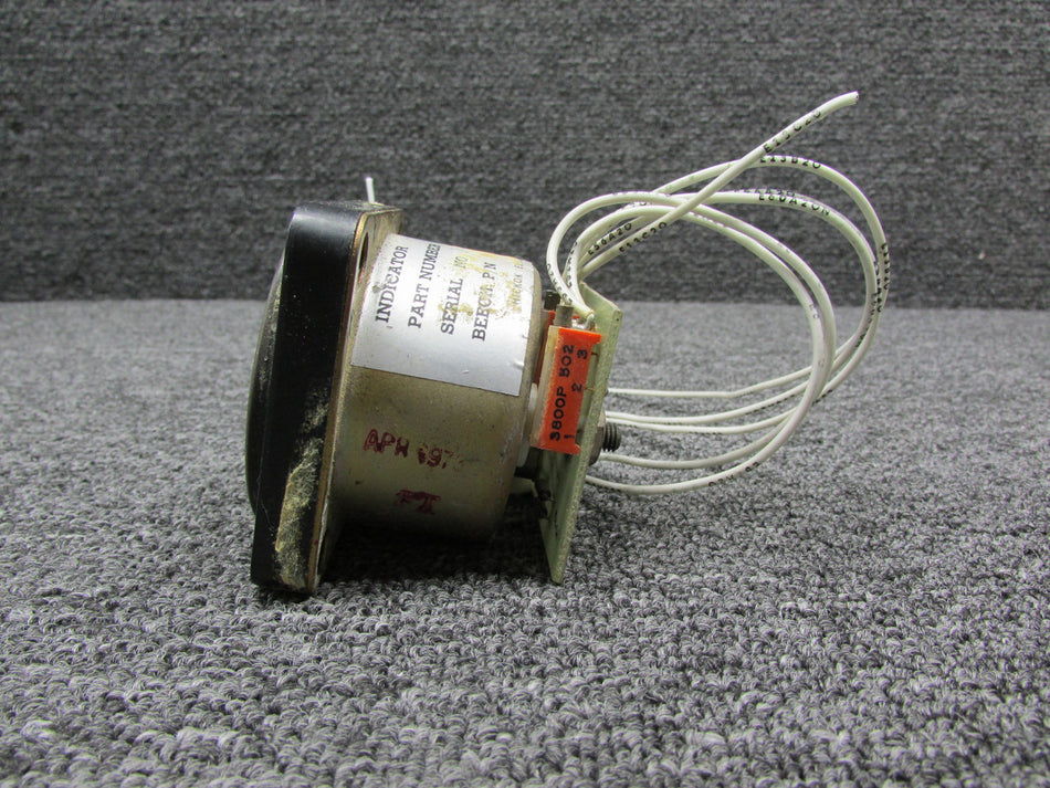 A-1156-9 (Alt: 58-380050-9) Hickok Fuel Quantity Indicator (Worn Face)