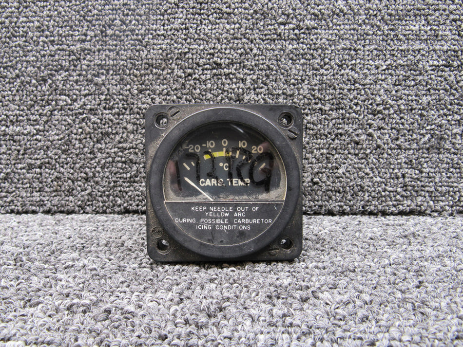 S1311-4 (Alt: MD11-4) Mid-Continent Instrument Carb Temp Gauge Indicator
