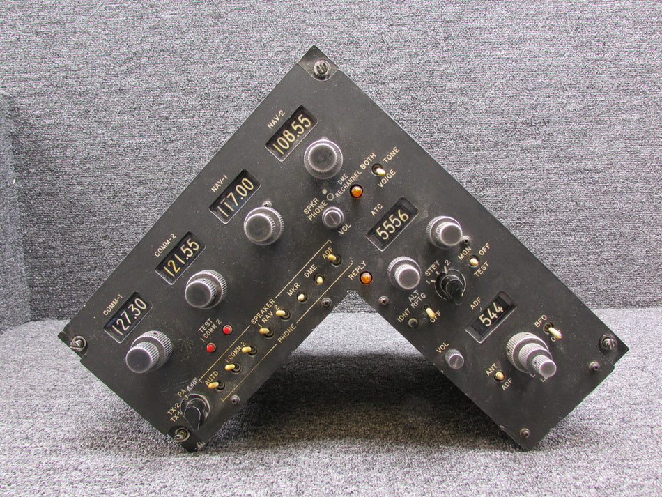 G-4324B Gables Engineering Avionics Control Panel (Worn Knobs and Switches)