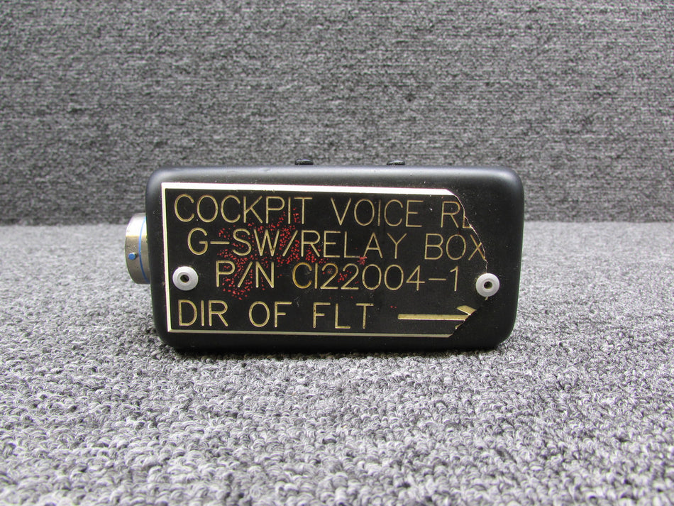 CI22004-1 G-SW Cockpit Voice Relay Box (Broken Data Plate)