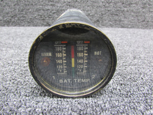 BTI 600-2A Tramm Corp Dual Battery Temp Indicator (Worn Face and Data Plate)