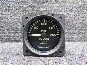 MD112-1 (Alt: 114-380021-1) Mid-Continent Oxygen Cylinder Pressure Indicator