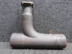 0850600-44 (Use: 0850600-155) Continental Exhaust Riser Center RH has Probe Hole