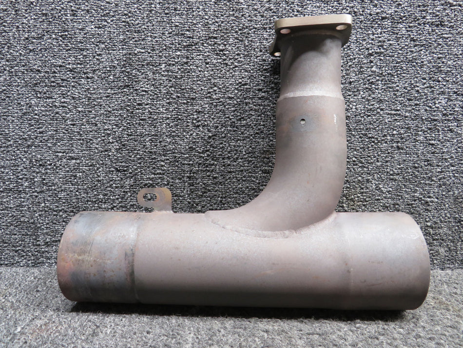 0850600-44 (Use: 0850600-155) Continental Exhaust Riser Center RH has Probe Hole