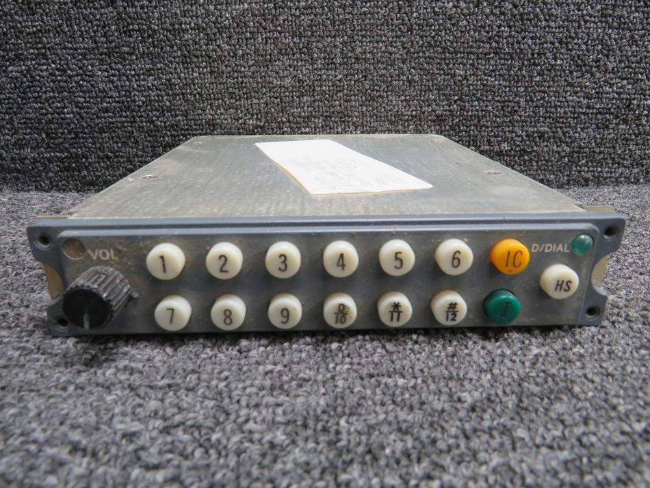 400-0138-004 Global-Wulfsberg C-118E Flitefone VI Cockpit Control Unit