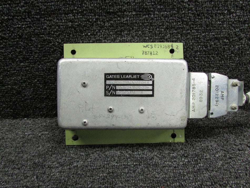 WCS8193685-3 Gates Learjet Voice Recorder with Connector