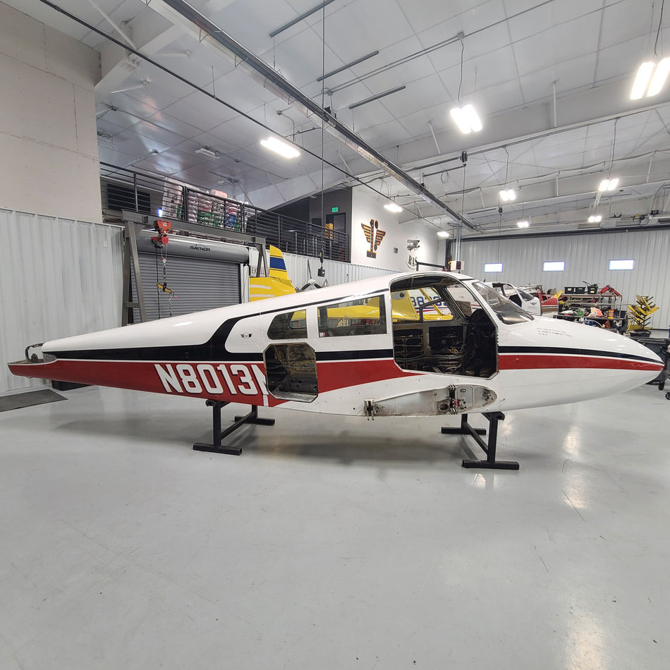Cessna 310I Fuselage with Bill of sale, Airworthiness, Data Tag, and Logs