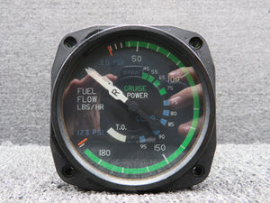 C662020-0108 United Instruments Dual Fuel Flow Gauge Indicator