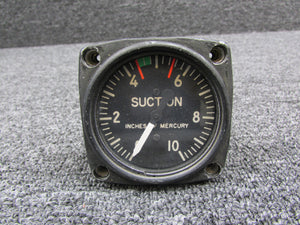 26-86019-1 Swearingen Vacuum Suction Indicator (Worn Face and Paint)