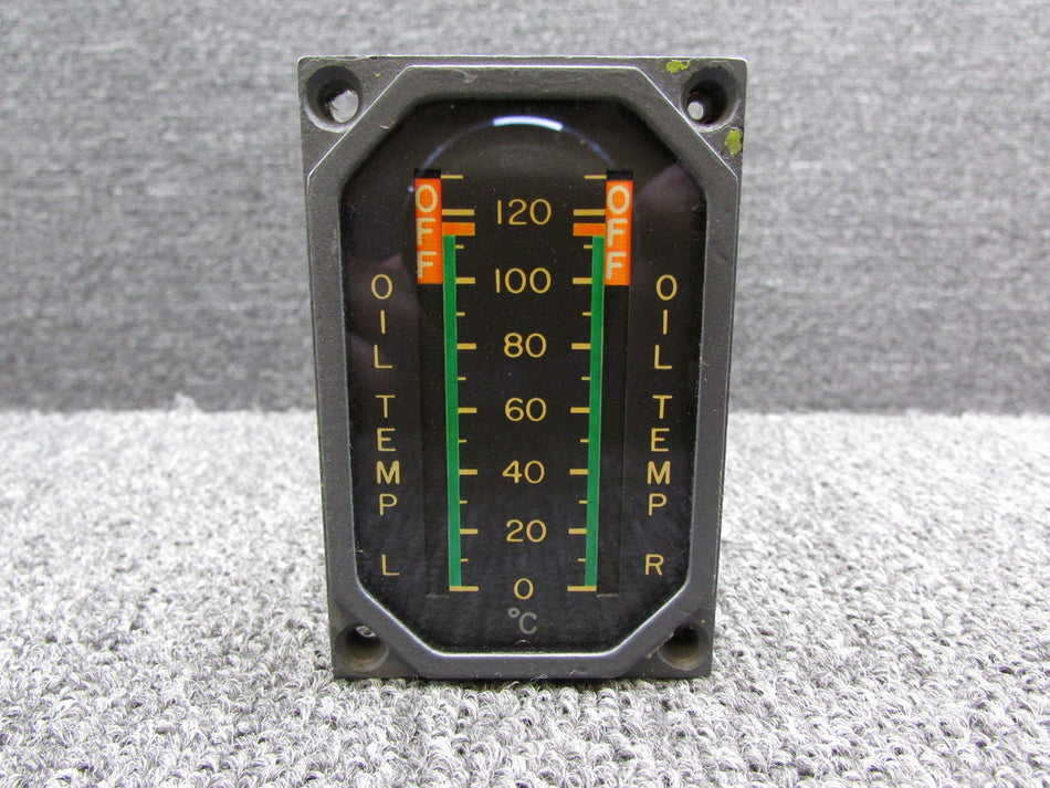 VSDL-0C219A (Alt: 9912147-1) US Gauge Oil Temperature Indicator (28V)