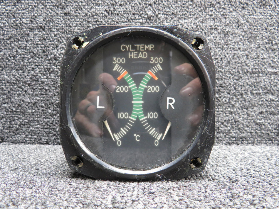 202-2F1F1K (Alt: MFR14140) Edison Electronics Dual Cylinder Temp Indicator