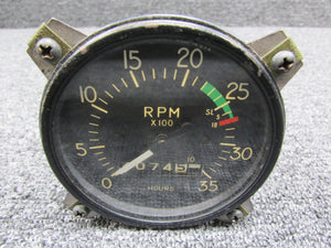 824271 Stewart-Warner Recording Tachometer (Hours: 4074.5)
