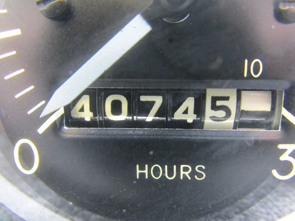 824271 Stewart-Warner Recording Tachometer (Hours: 4074.5)
