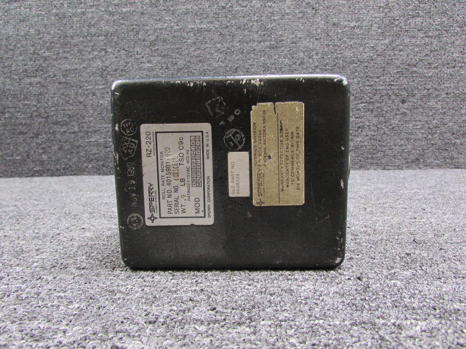 4015901-920 Sperry RZ-220 Roll Rate Monitor