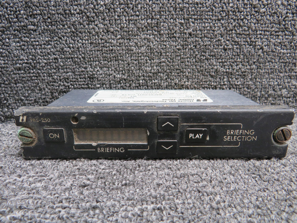 PBS250-2-B28 Heads Up Cabin Briefer Controller (28V)