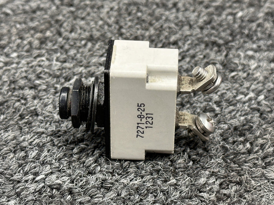 7271-8-25 Klixon Circuit Breaker Assembly (25A)