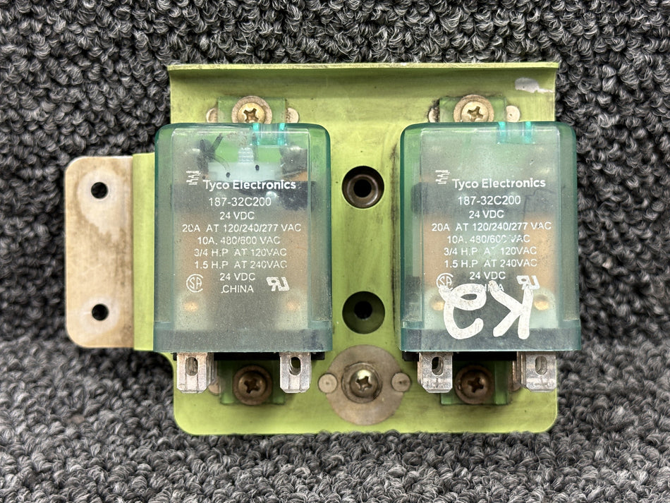 187-32C200 Tyco Electronics Relay Assembly with Mount (Set of 2, 24V)
