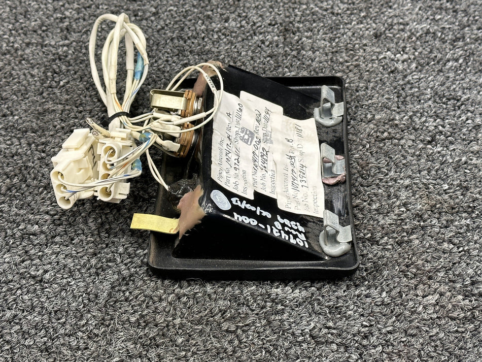 107421-004 Piper PA28-181 Push to Talk and Mic Jack Panel Assembly