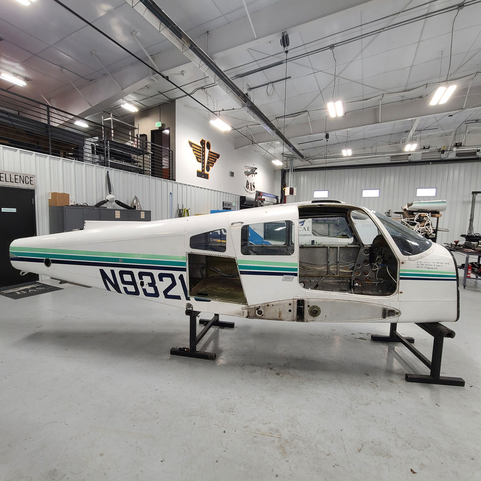 Piper PA28R-201 Fuselage with Bill of sale, Airworthiness, Data Tag, and Logs