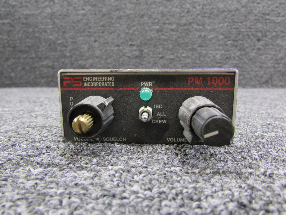 PM1000 PS Engineering Panel Mount Intercom (Missing Knob)
