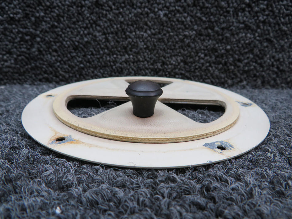 Piper Aircraft Parts 62976-005, 62973-005 Piper PA28-180 Cabin Vent Retainer with Vent Disc Assy