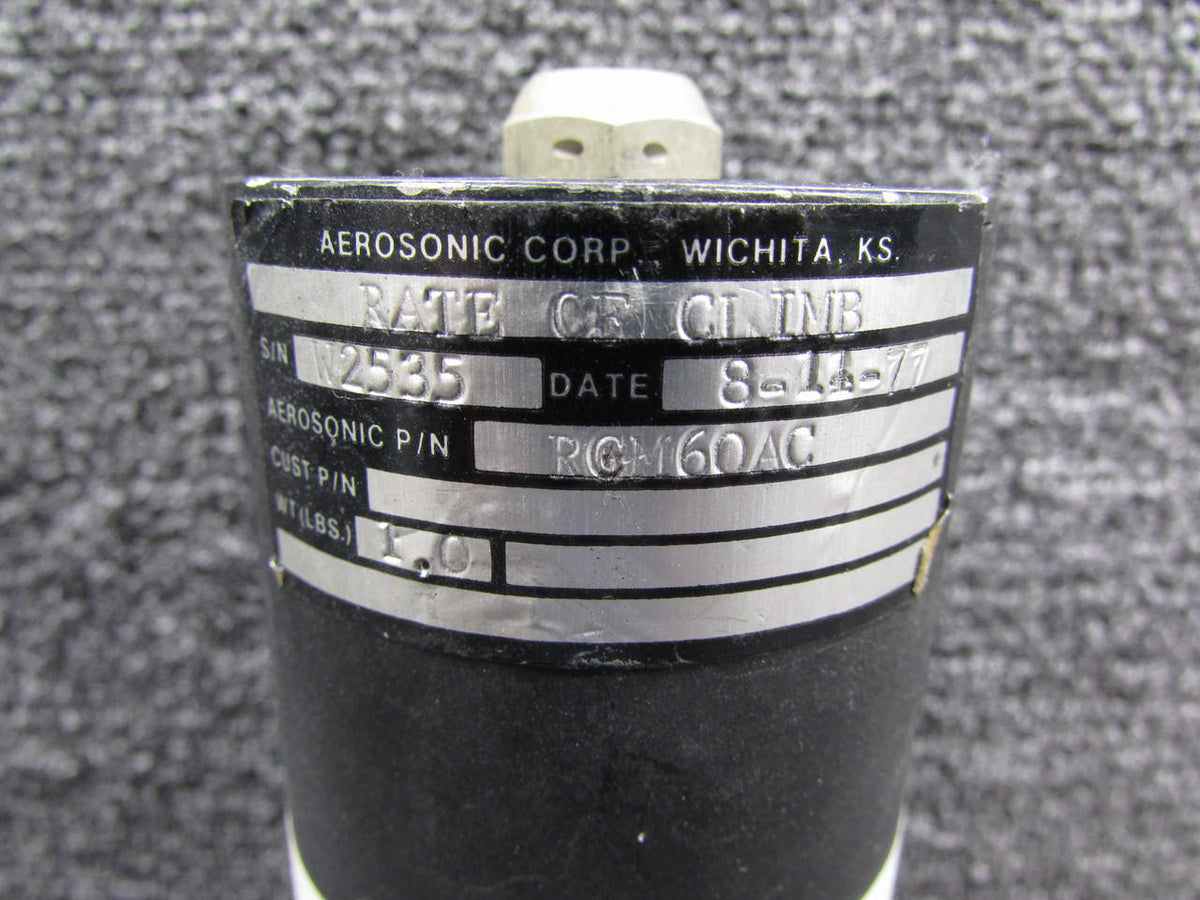 Aerosonic RGM60AC Aerosonic Rate of Climb Indicator