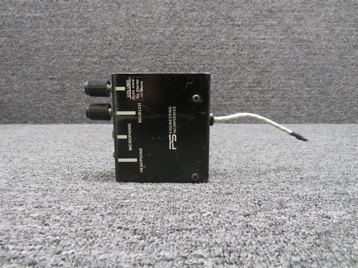 Instruments and Flight Research PS Engineering Audio Headset Controller Intercom Unit