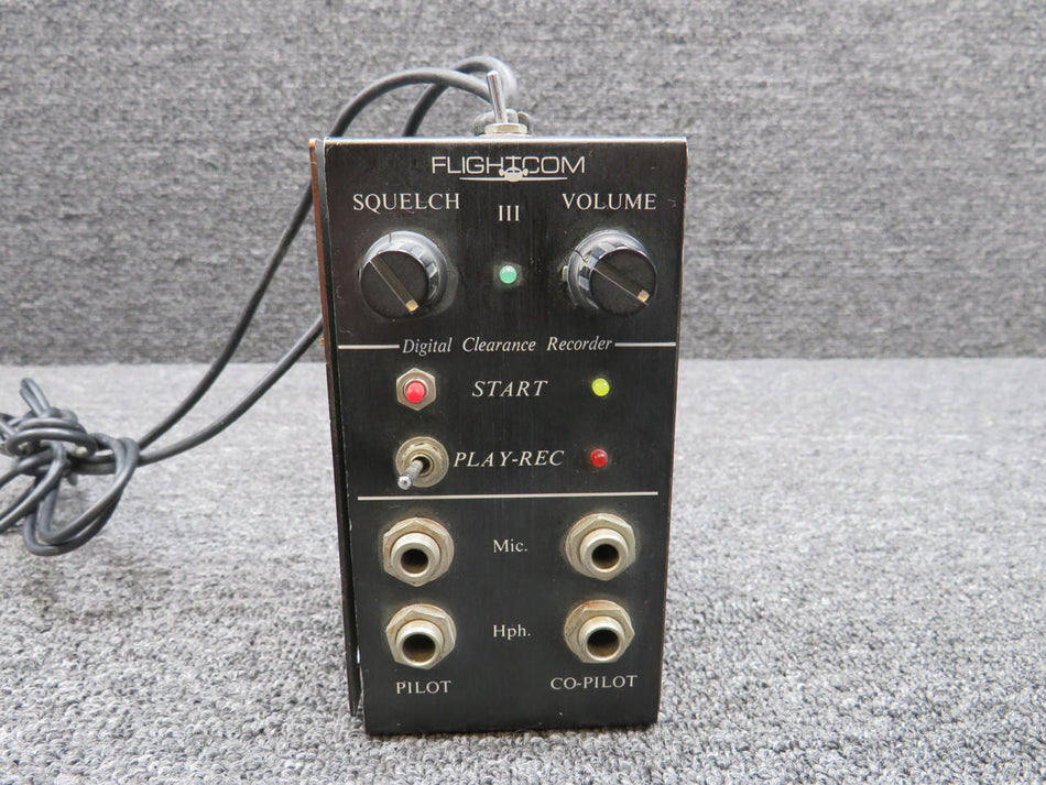 Flightcom III Digital Clearance Recorder (Worn and Loose Casing)