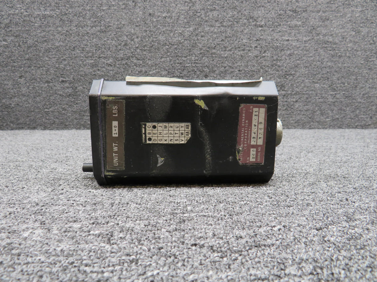 Intercontinental 23989-011 Intercontinental Dynamics Set Altitude Indicator with Modifications