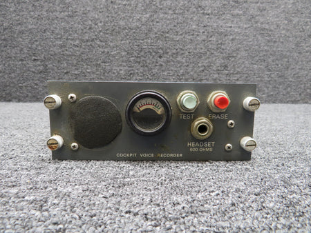 Fairchild Aviation 93-A151-20 Fairchild A151B Voice Recorder Control Unit with Mods (Worn Face)