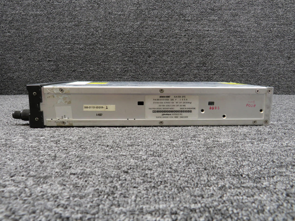 Bendix 066-01151-0101 (Alt: 066-01151-0101R-2) Bendix KLN-35A GPS (27.5V)