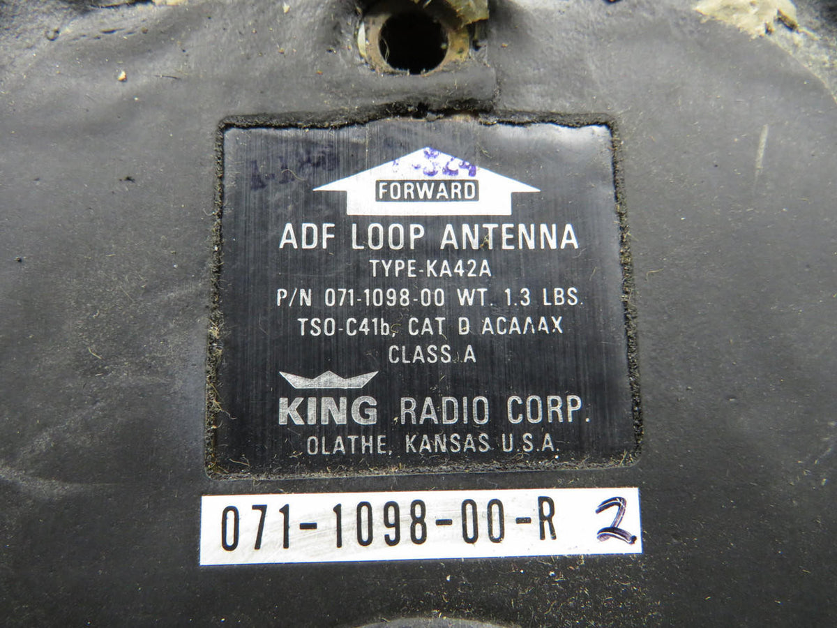 King Radio 071-1098-00 King Radio KA-42A ADF  Loop Antenna
