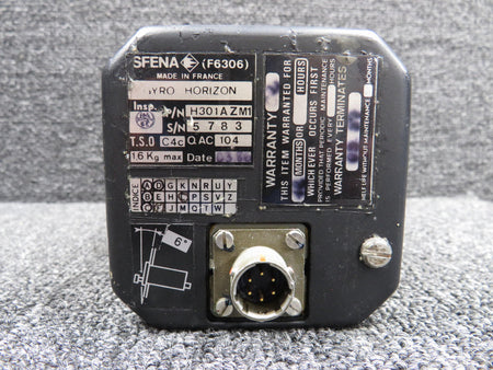SFENA H301AZM1 SFENA Gyro Horizon Indicator with Modifications