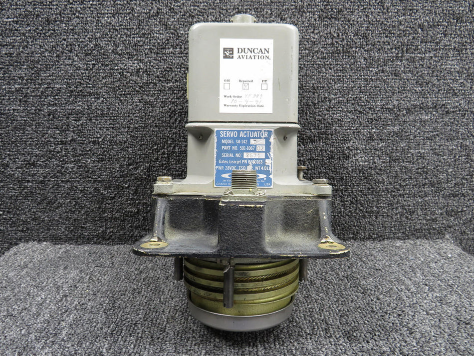 Jet 501-1067-02 (Alt: 6600163-2) J.E.T SA-142B Servo Actuator with Mods (28V)