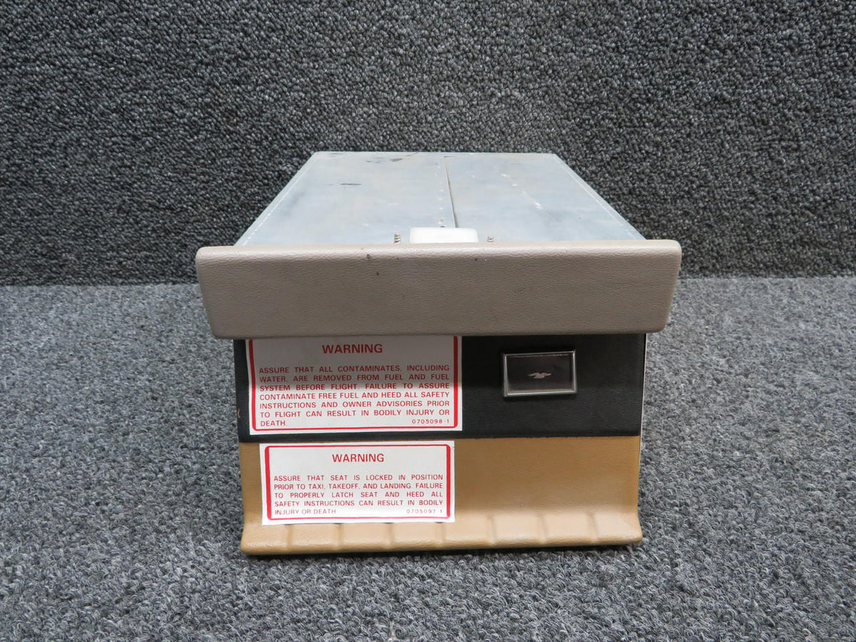 Cessna Aircraft Parts 0713778-7, 0713881-2 Cessna 182N Map Compartment Assembly with Door