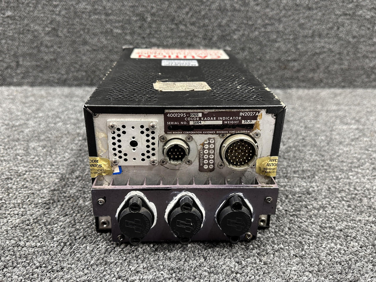 Bendix Airplane Parts & Equipment 4001295-2705 Bendix IN-2027A Color Radar Indicator Computer
