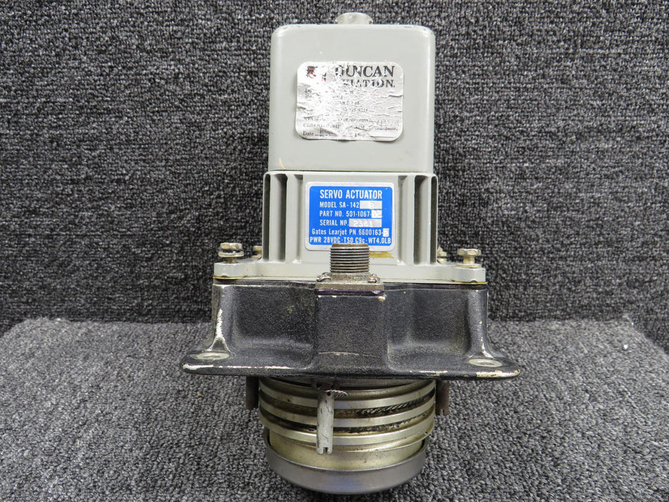 J.E.T 501-1067-02 (Alternate: 6600163-2) J.E.T SA-142B Servo Actuator with Mods (28V)