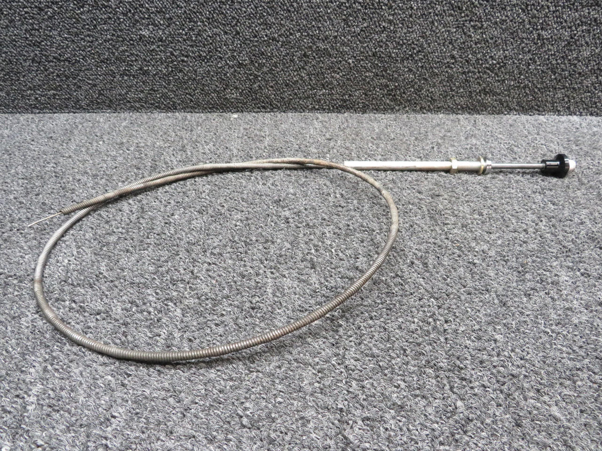 Cessna Aircraft Parts S1241-3 (Use: S1241-1) Cessna 182N Cabin Heat Control Cable Assembly (L: 52")