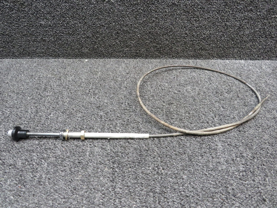Cessna Aircraft Parts S1241-3 (Use: S1241-1) Cessna 182N Cabin Heat Control Cable Assembly (L: 52")