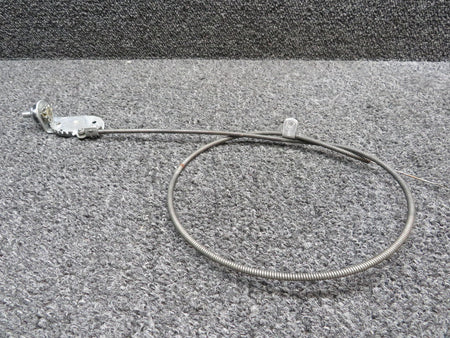 Cessna Aircraft Parts S1268-13 Cessna 182N Defrost Control Cable Assembly (Length: 36") (Knob Missing)