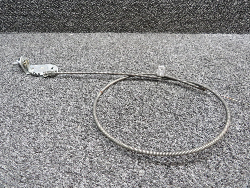 Cessna Aircraft Parts S1268-13 Cessna 182N Defrost Control Cable Assembly (Length: 36") (Knob Missing)