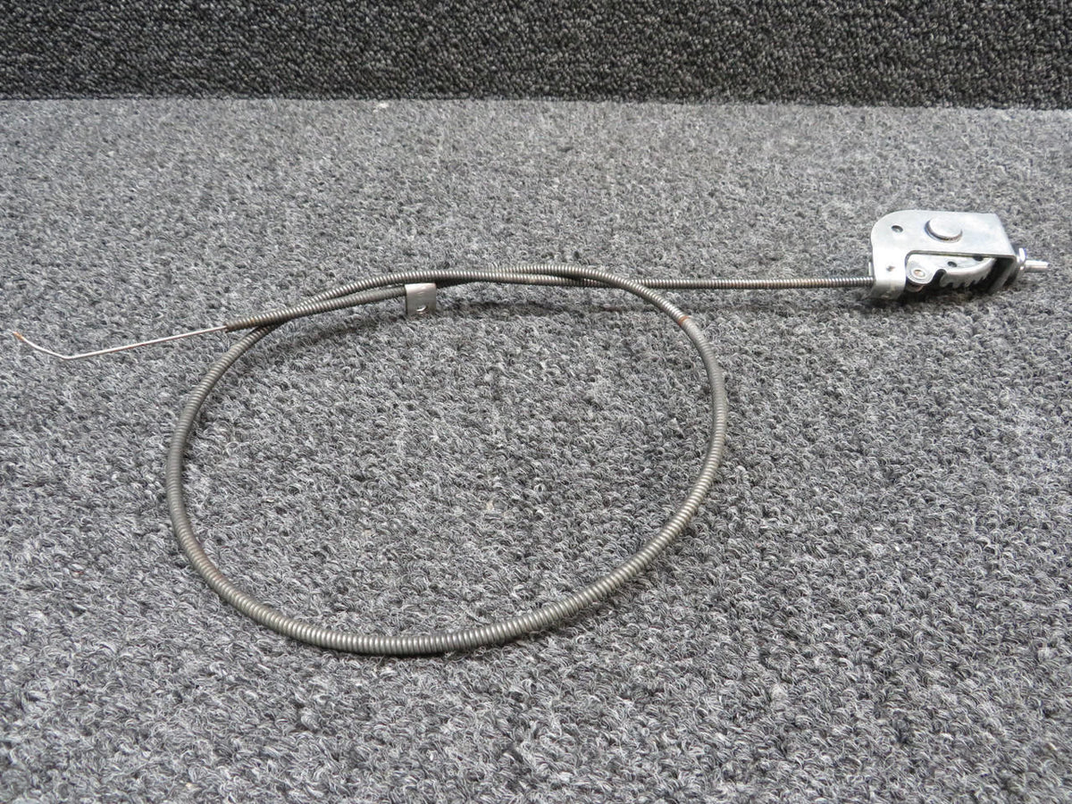 Cessna Aircraft Parts S1268-13 Cessna 182N Defrost Control Cable Assembly (Length: 36") (Knob Missing)