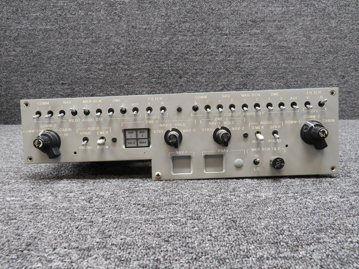 Beechcraft KA-200 Communication-Navigation-DME Panel Assembly without Casing