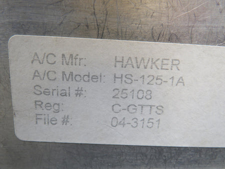 Gables G-2169-TAM Gables Engineering AC Marker Indicator with Mods (Worn Face)