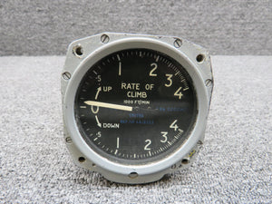 KRA-0202W-1 Smiths Rate of Climb Indicator with Mods (Painted Face)
