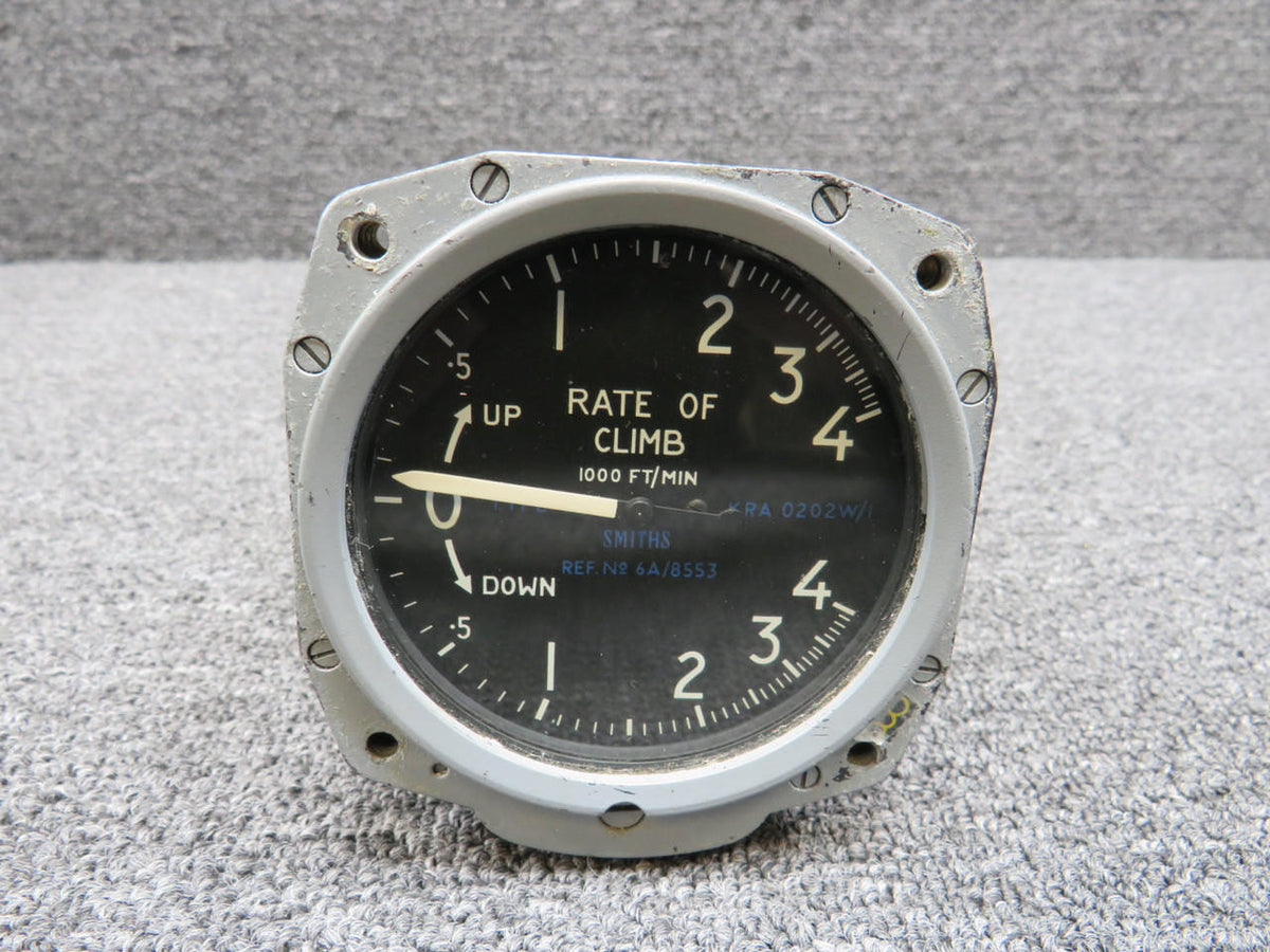 Smiths KRA-0202W-1 Smiths Rate of Climb Indicator with Mods (Painted Face)