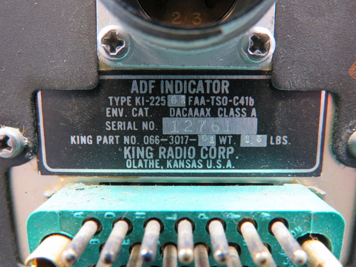 King Radio 066-3017-01 King Radio KI-225-01 ADF Indicator (Worn Face)