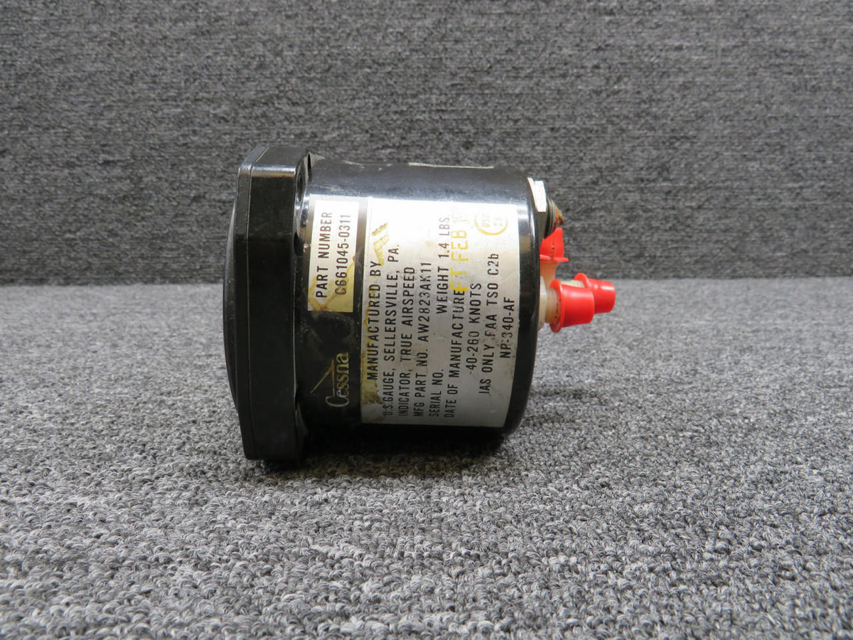 US Gauge AW2823AK11 (Alt: C661045-0311) US Gauge True Airspeed Indicator
